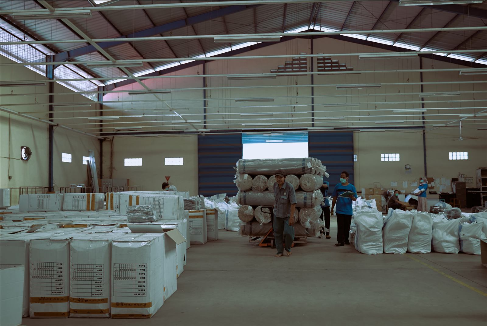 Area packing dan gudang siap kirim